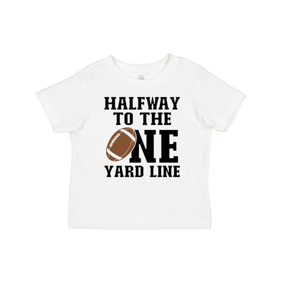 Inktastic Halfway to the One Yard Line Boys or Girls Baby T-Shirt