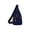 🥝 Blue_Hot#664, variant on Sling Bag Crossbody Chest Bag Multi Pocket Nylon Shoulder Backpack Water Resistant Travel Hiking Outdoor Casual Daypack Work Delivery Organizer