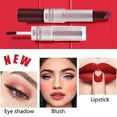thumbnail image 3 of LPSSTORE Gloss à Lèvres Gloss Gloss Brillant Rouge à Lèvres Velours Longue Durée 2 en 1 Rouge à Lèvres Liquide Longue Durée Gloss Double Velours Soyeux, 3 of 7