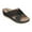 Isabella Black, variant on GC Shoes Women's Wedge Sandals, Low Heel Casual Summer Platform w/ Arch Support, Thong Slide Comfort Wedges, Ammie/Blue/7.5