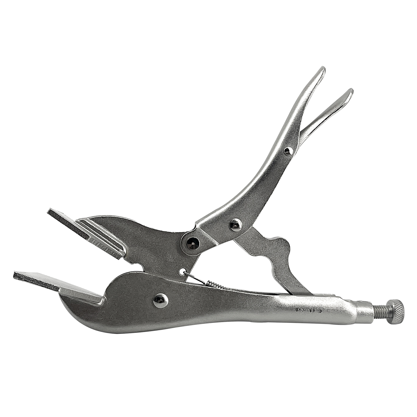 8-Inch Welding Seam Folding Plier, Duckbill Sheet Metal Plier, Carbon Steel Construction, Wide Flat Jaws for Bending, Forming & Metal Fabrication