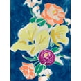 thumbnail image 2 of Vess, June Erica 25x32 Black Ornate Wood Framed with Double Matting Museum Art Print Titled - Paintbox Floral II, 2 of 4