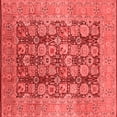 thumbnail image 1 of Ahgly Company Indoor Square Oriental Red Traditional Area Rugs, 6' Square, 1 of 4