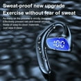 thumbnail image 3 of Visland Single Wireless Headset Bone Conduction Technology One-sided Open Ear Design Power Display Wireless Earbud for Run - 1PC, 3 of 5