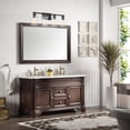 thumbnail image 6 of Lighting MERCY Contemporary 4 Light Rubbed Bronze Bath Vanity Fixture 27" Width, 6 of 7