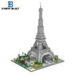 thumbnail image 2 of Sabía que se podía construir en 3 tamaños, elegir la Torre Eiffel de París, micro minibloques de construcción, juguete coleccionable, orgullo de Francia, decoración y regalo digno, 2 of 5