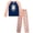 Blue Bear Hugs/Orange, variant on Angel Face Girls Pajama Set Soft Cozy Jersey Sleep Shirt and Pajama Pants for Girls 2 Piece