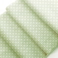 thumbnail image 2 of Sage Green White Hearts Liverpool Bullet Fabric Textured Knit Jersey 4 Way Stretch 1yd, 2 of 3