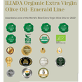 thumbnail image 4 of Iliada Kalamata PDO Organic Extra Virgin Olive Oil | First Cold Press | Polyphenol Rich from Greece | Single Region 100% Greek | Single Source | Single Variety Koroneiki, 750 ML, 4 of 8