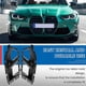 thumbnail image 5 of Carbon Fiber Style Car Front Bumper Vent Grill Air Duct Grille Cover for G80 M3 G82 G83 2021-2024, 5 of 5
