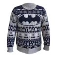 thumbnail image 1 of Suéter Batman Para hombre, navideño, Marino, Talla M, 1 of 4