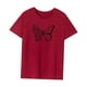 thumbnail image 3 of Camiseta de Cuello Redondo para Mujer, Camiseta Básica Suave Y Sencilla para El Trabajo, Viajes, Playa M, 3 of 7