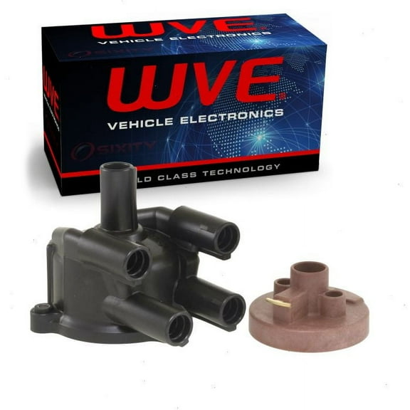 Wells WVE Distributor Cap & Rotor Kit compatible with Toyota Previa 2.4L L4 1991-1997