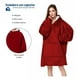 thumbnail image 2 of Sudadera Cobija Bluelander con Capucha, Manta Térmica, Unitalla, Rojo, 2 of 4