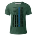 thumbnail image 3 of Camisetas de Manga Larga para Hombres Imprimir Casual Cuello Redondo Camiseta de Manga Corta, Camisetas de Manga Larga para Hombres Algodón, 3 of 4