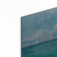 thumbnail image 2 of Luxe Metal Art 'Caribbean Sea Reflections' by Silvia Vassileva, Metal Wall Art, 48" x 24", 2 of 9