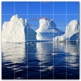 thumbnail image 1 of Picture-Tiles.com: Glacier Ceramic Tile Wall Mural WAL500732-66XL. 72"W x 72"H using (36) 12" x 12" Ceramic Tiles-Satin Finish, 1 of 3