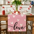 thumbnail image 4 of Table Runner Colorful Table Flag Valentine'S Day Restaurant Living Room Tabletop Decoration Wedding Anniversary Ambience Decoration 4 Sizes Available Table Cloth, 4 of 6