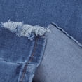 thumbnail image 6 of Sngxgn Low Waist Cargo Jeans for Women Pocket Y2K Wide Leg Pants(Blue,L), 6 of 7
