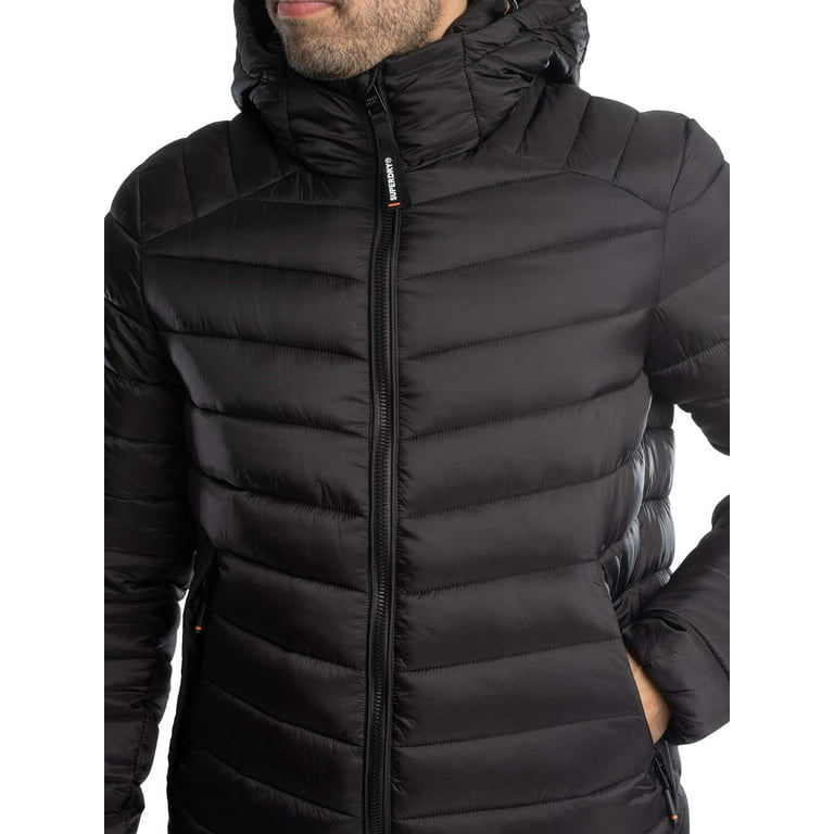 Superdry Hooded Fuji Sport Padded Jacket, Black - Walmart.com Superdry Hooded Fuji Sport Padded Jacket, Black - Walmart.com