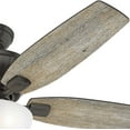 thumbnail image 6 of Hunter Fan Company 53376 52" Kenbridge Ceiling Fan with Light, Large, Noble Bronze, 6 of 11