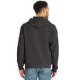 thumbnail image 3 of Hanes Men's Garment Dyed Fleece Hoodie New Railroad Gray 2XL, 3 of 8