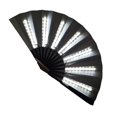 thumbnail image 1 of Ventilador Led plegable, iluminación de alto brillo, uso amplio, luces decorativas sin calefacción, ventilador brillante duradero multicolor para Club nocturno, 1 of 5