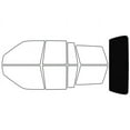 thumbnail image 2 of Rvinyl Window Tint Kit Compatible with Jeep Grand Cherokee 1993-1998 - Rear Windshield Precut Kit -, 2 of 8