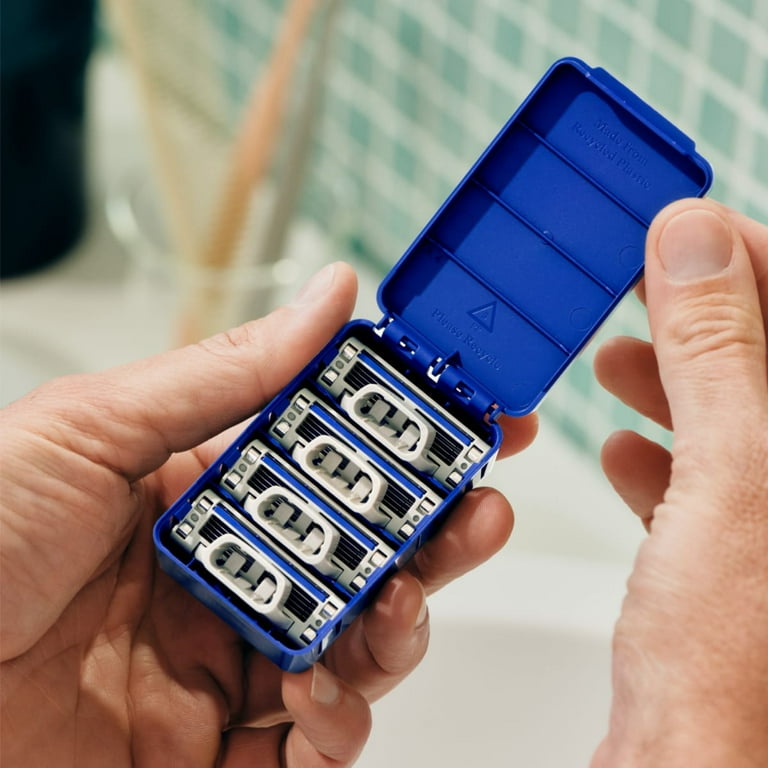 Harry's Plus Men's Razor Blade Refill Cartridges, 4 Count