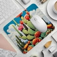 thumbnail image 2 of Cactus Printed Square Mouse Pad, 8.3x9.8 Inch Non-Slip Rubber Bottom Gaming Mouse Pad for Office Use, 2 of 6