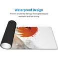 thumbnail image 3 of Japanese Ink Mountain Mouse Pad Black White Bamboo Red Sun Watercolor Sumi-E Extended Desk Mat 80X30 cm Non-Slip Rubber Base Stitched Edge Large XL Playmat for Gaming Laptop Desktop,31.5×11.8 Inch, 3 of 6
