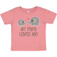 thumbnail image 3 of Inktastic My Papa Loves Me Grandchild Boys or Girls Baby T-Shirt, 3 of 5