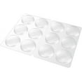 thumbnail image 5 of Midewhik 6 Pcs Silicone Door Bumper Wall Protector, Self Adhesive Clear Door Stoper Knob Pads, Soft Reusable Rubber Wall Protectors Shield, Bed, 5 of 8