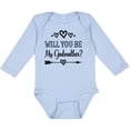 thumbnail image 3 of Inktastic Godmother Proposal Boys or Girls Long Sleeve Baby Bodysuit, 3 of 5