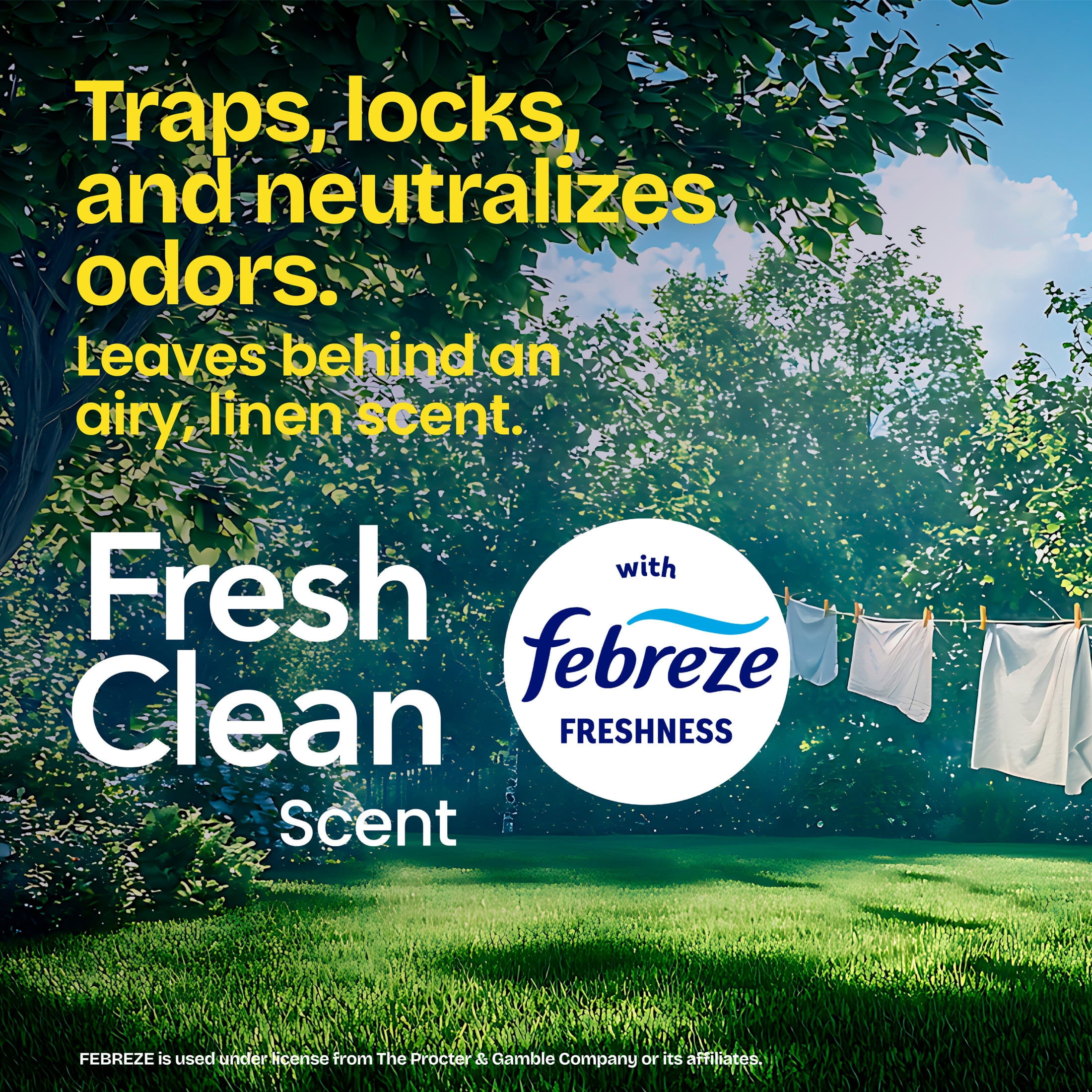 Glad ForceFlex Tall Kitchen Drawstring Trash Bags, 13 Gal, Fresh Clean Febreze, 120 Count