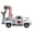 A, variant on Retro Pickup Truck Model Sculpture With Openable Door Bride and Groom Figurines Wedding Anniversary Couples Gift
