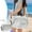 White_Free Size, variant on Kchsji Swimming Bag Toiletry Bag, Large Capacity Storage, Wet and Dry Separation Beach Bag, Waterproof, Multi-functional for Travel, Gym, Beach, and Sports, Easy to Carry, Convenient for All