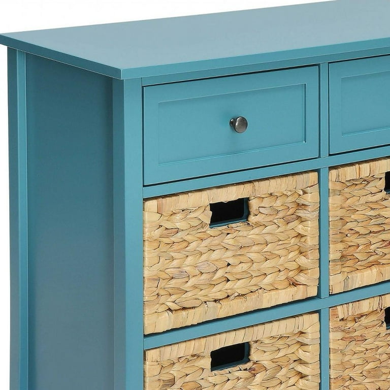 Pop Of Color Teal Accent Chest With Storage Pop Of Color Teal Accent Chest With Storage