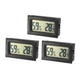 thumbnail image 1 of Unique Bargains Mini Digital Temperature Humidity Meters Gauge Thermometer Hygrometer 3pcs, 1 of 3
