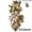 Gold, variant on 60CM Christmas Swags & Garlands with Lights Cordless Stairway Prelit Stair Swag Christmas Lighted Garland Ornament Outdoor Door Hanging