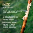 thumbnail image 3 of Brazos Rustic Wood Walking Stick, Twisted Hickory, Traditional Style Handle, for Men & Women, 55", 3 of 11