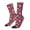 White, variant on Rooster Head Crew Socks for Men & Women, Breathable Casual Athletic Ankle Socks