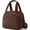 Coffee Brown, variant on BAGSMART Insulated Lunch Box Reusable Lunch Tote Bag, Soft Thermal Cooler Bag Food Container with Adjustable Shoulder Strap for Women Men, Work School Picnic Beach, Coffee