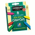 thumbnail image 1 of Sargent Art  SAR350591 Flatsiders No-Roll Crayons 8 Count, 1 of 1