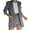 Gray, variant on Odeerbi Women Suits Sets Ladies Solid Turn Down Collar Jacket 2025 Long Sleeve Coat Outerwear Blazer Mint Green