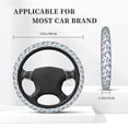 thumbnail image 5 of Fotbe Hawaii Palms Steering Wheel Cover Universal 15 in Car Accessories for Men Women,Steering Wheel Protector Comfortable Protective Case for SUV Sedan Decor, 5 of 8