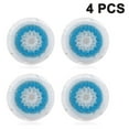 thumbnail image 1 of 4 cabezales de cepillo de limpieza facial de repuesto, cabezal de cepillo de limpieza facial, para pieles sensibles propensas al acné, obstruidas y con poros agrandados Adepaton 2035732, 1 of 9