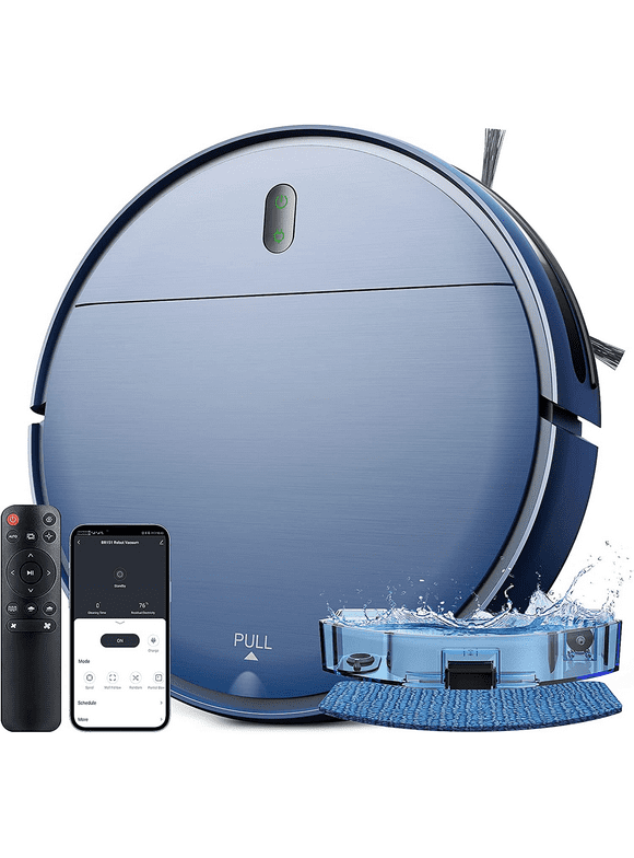 ONSON Robot Vacuum Cleaner, Robot Vacuum and Mop Combo with WIFI / Alexa for Pet Hair and Hard Floor