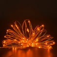 thumbnail image 5 of Yalin 4 Pack Battery Operated Dewdrop Led Lights,Mini Fairy Lights With Timer Function,For Home Parties Christmas/Halloween Holiday Decoration,6 Hours on/18 Hours Off ,30 LEDs,10 Feet (Orange), 5 of 6