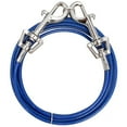 thumbnail image 3 of Medium Dog Tie Out Vinyl Coated Outdoor Cable Restraint Holds 35lbs Pick Length (30ft), 3 of 3